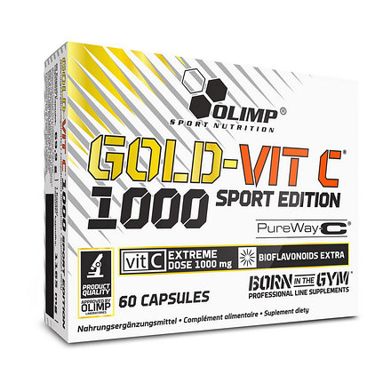 

Витамины и минералы Olimp Labs Gold-Vit C 1000 Sport Edition 60 капсул (444633)