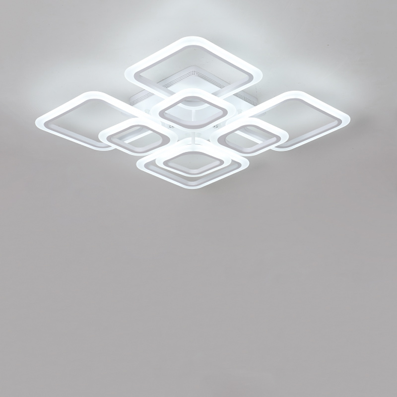 

Люстра стельова LED Light House SRS-16275/4+4 WHT 95W білий