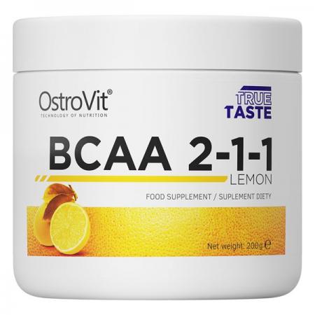 

BCAA Аминокислоты Ostrovit BCAA 2:1:1 200 грамм Лимон (444068-1)