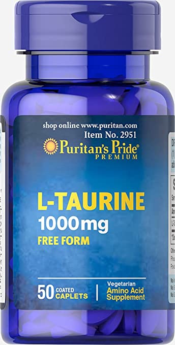 

Таурин Puritans Pride Taurine 1000 мг 50 капсул (447256)
