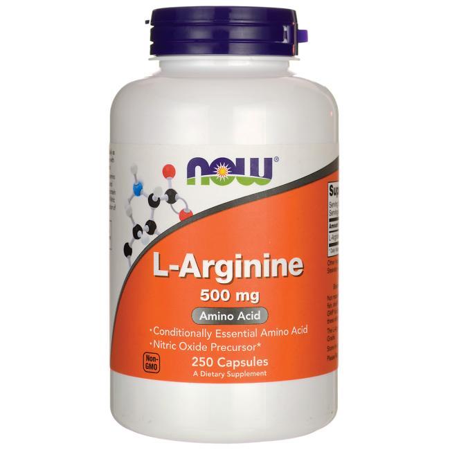 

Аминокислоты Now Foods Arginine 500 мг 250 капсул (444293)
