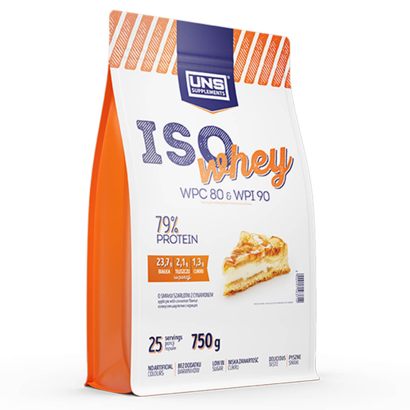 

Протеин UNS Iso Whey 750 грамм Яблочный пирог (447018-17)