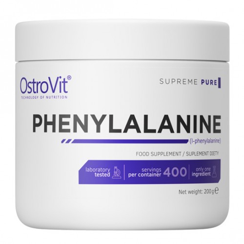 

Бета-аланин OstroVit SUPREME PURE PHENYLALANINE 200 грамм (444531)