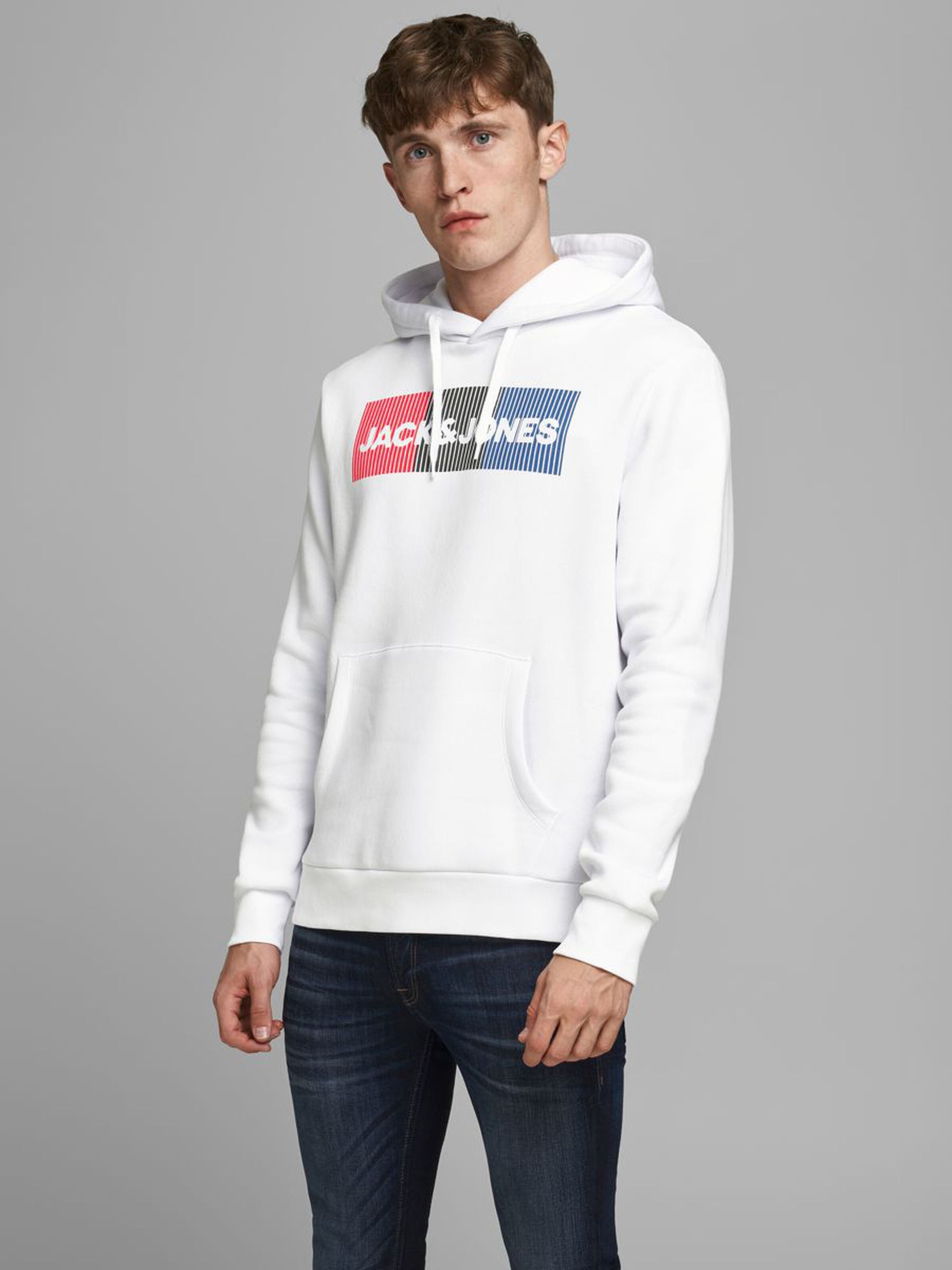

Худи Jack & Jones 12152840 S White