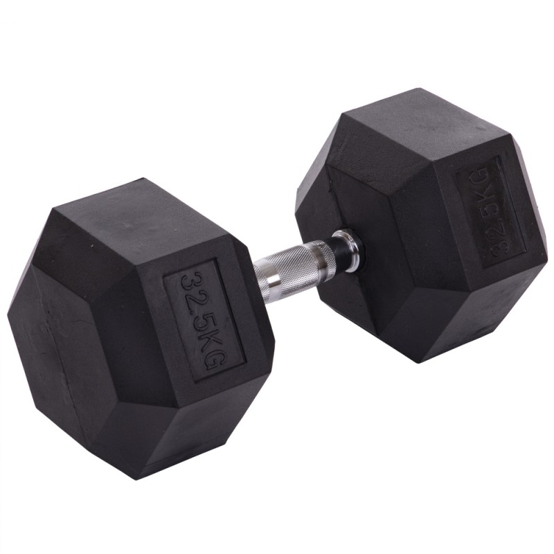 

Гантель цельная шестигранная Zelart 1х32,5 кг, код: TA-2679-32_5-S52