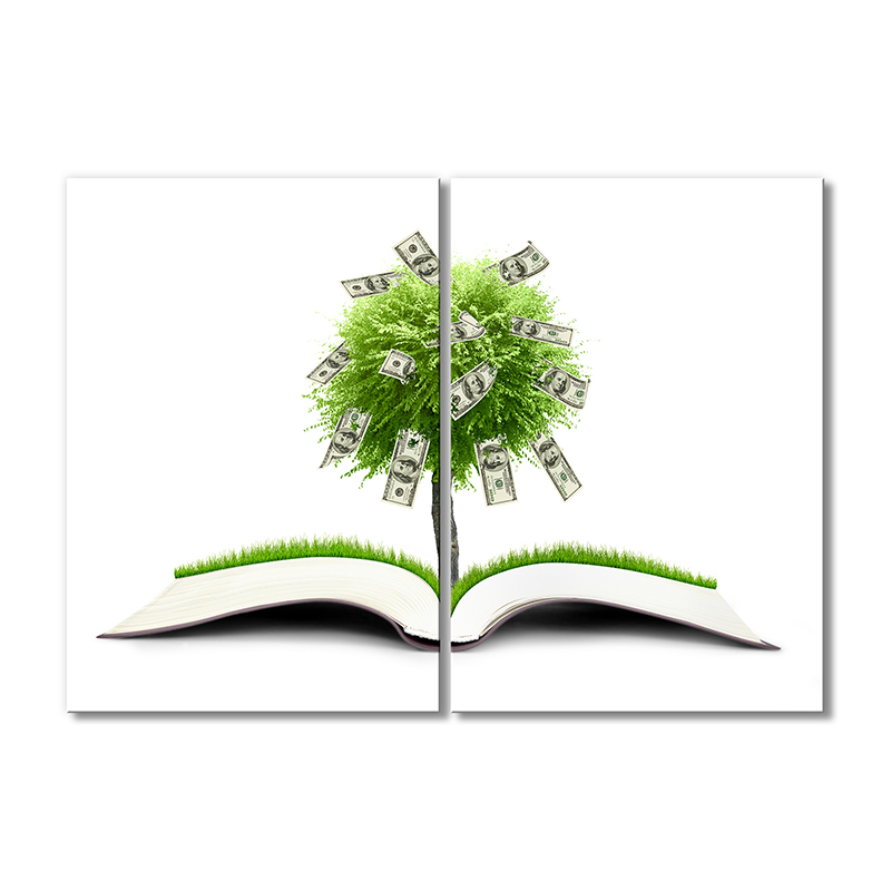 

Модульная картина Artel «Денежное дерево» 2 модуля 50x75 см