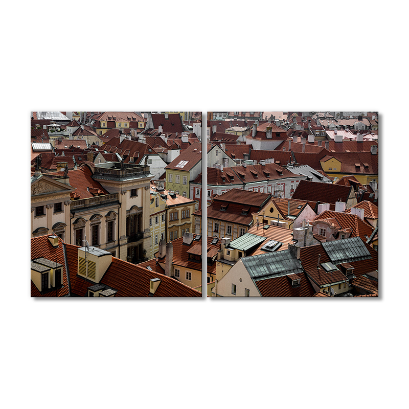 

Модульная картина Artel «Город крыши домов» 2 модуля 80x120 см