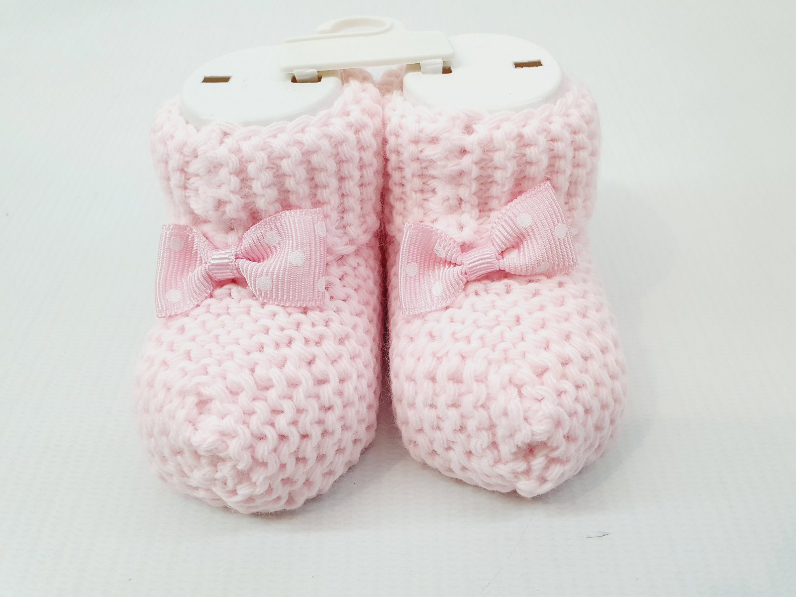 

Вязанные пинетки Kilinc bebe 25333 8см(р) светло розовые