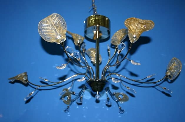 

Люстра Галогеновая люстра Ray L001/6+3 GD (AN003720)