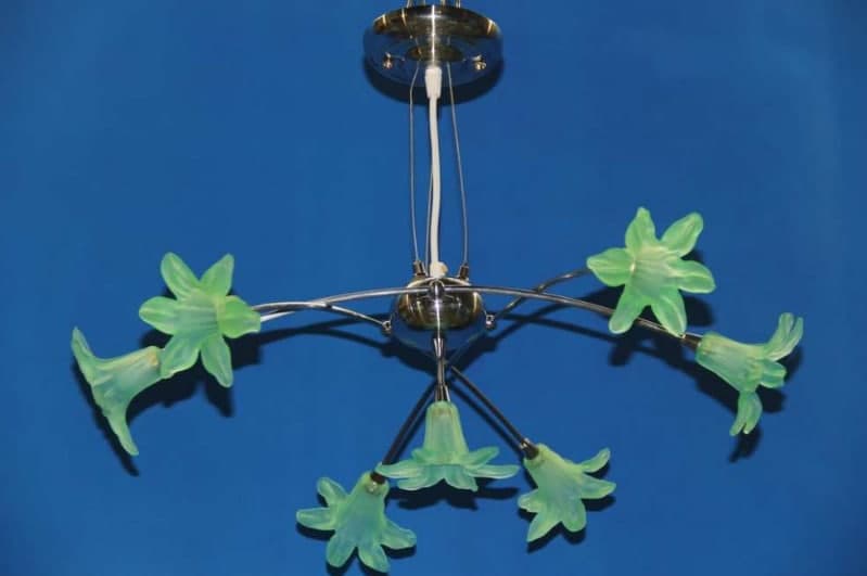 

Люстра Галогеновая люстра Ray L8859/6+1 GREEN (AN003723)