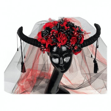 

Обруч New Фея Генриетта Halloween 18-962-1RD-BLK