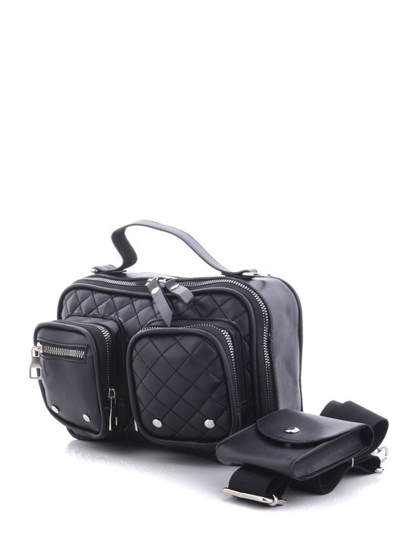 

Женские сумки деми Prime 1028-2 black Черный р.16x24x8