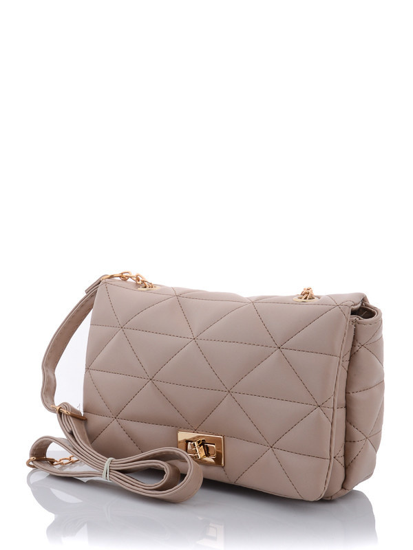 

Женские сумки деми Prime 1026-9 beige Бежевый р.13x24x9