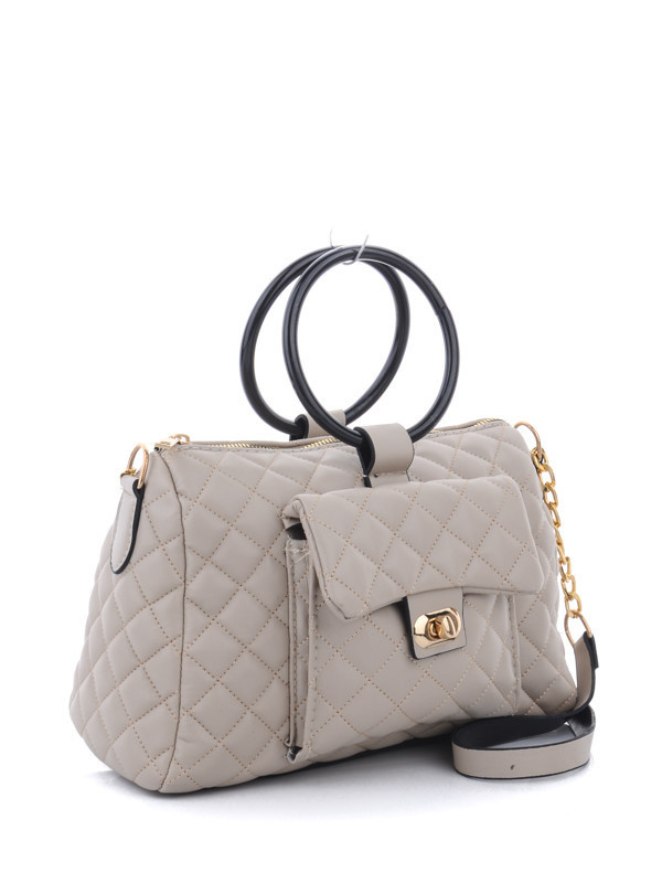 

Женские сумки деми Prime 1033-8 beige Бежевый р.20x30x11