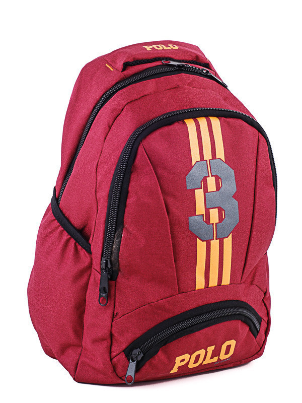 

Мужские рюкзаки деми Prime 396 red Красный р.50x35x20