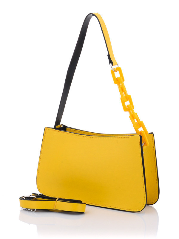 

Женские сумки деми Prime 1130-11 yellow Желтый р.13x24x8