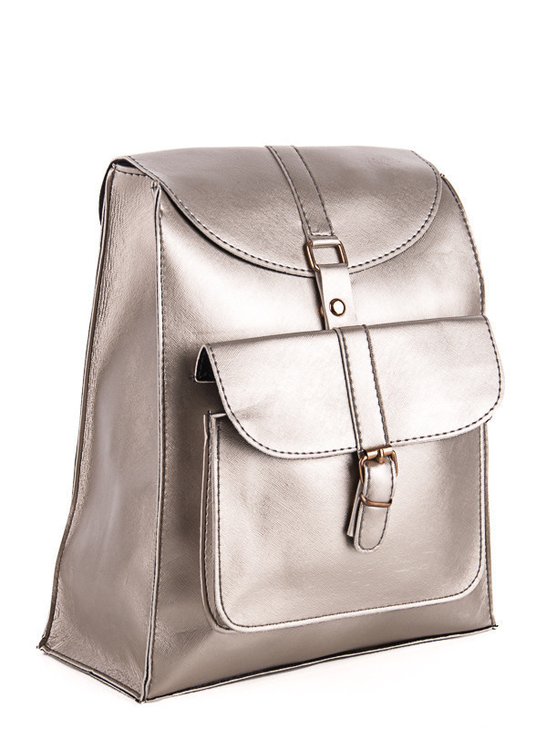 

Женские рюкзаки деми Prime 225 silver Серебристый р.35x30x