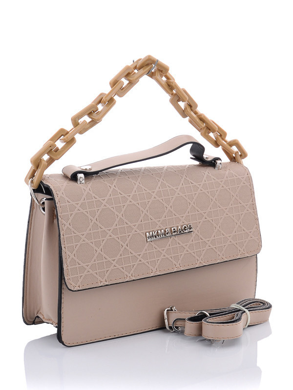 

Женские сумки деми Prime 1025-10 beige Бежевый р.13x21x7