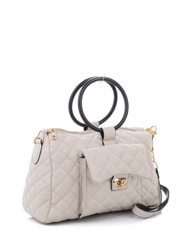 

Женские сумки деми Prime 1033-4 beige Бежевый р.20x30x11