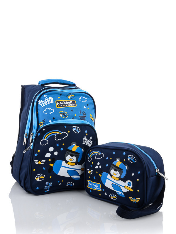

Детские рюкзаки деми Prime 3007 blue для девочки Синий р.39x30x17