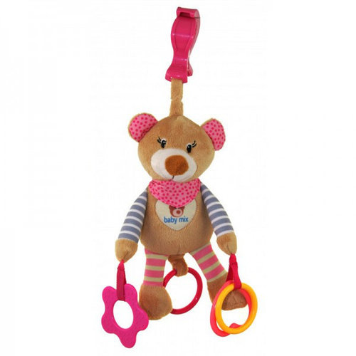 

Игрушка подвеска для колясок Baby Mix Мишка STK16300P