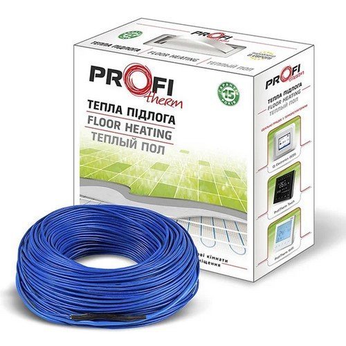 

Электрический теплый пол Profi Therm 19 / 630Вт 33м