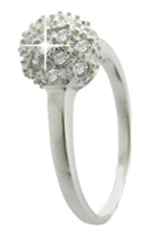 

Кольцо KS5. Серебро 925 (родиров.). Cubic Zirconia Размер 17