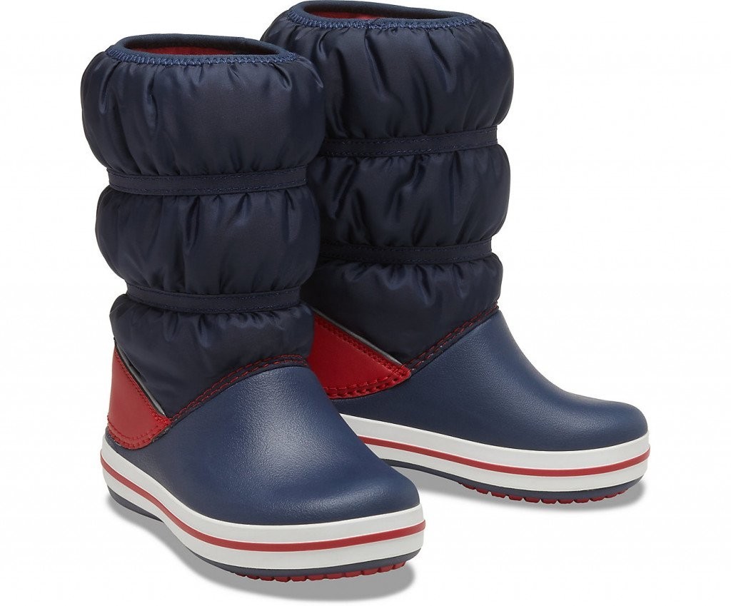 

Зимние сапоги Crocs Crocband, C11, 28-29, синие с красным