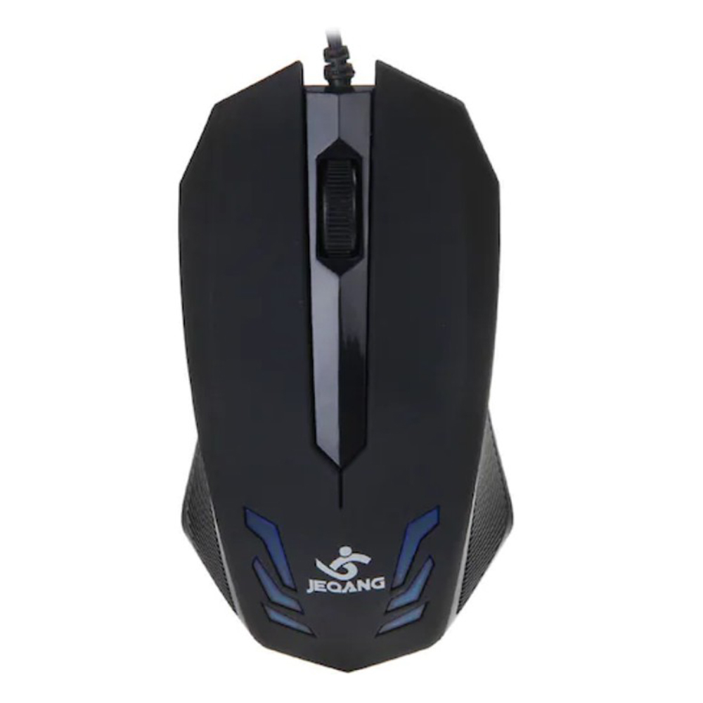 

Проводная игровая мышка Jeqang JM-032 1200 DPI с подсветкой для ПК, ноутбуков, Black