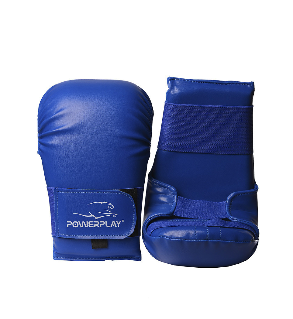 

Перчатки для карате PowerPlay 3027 Blue L