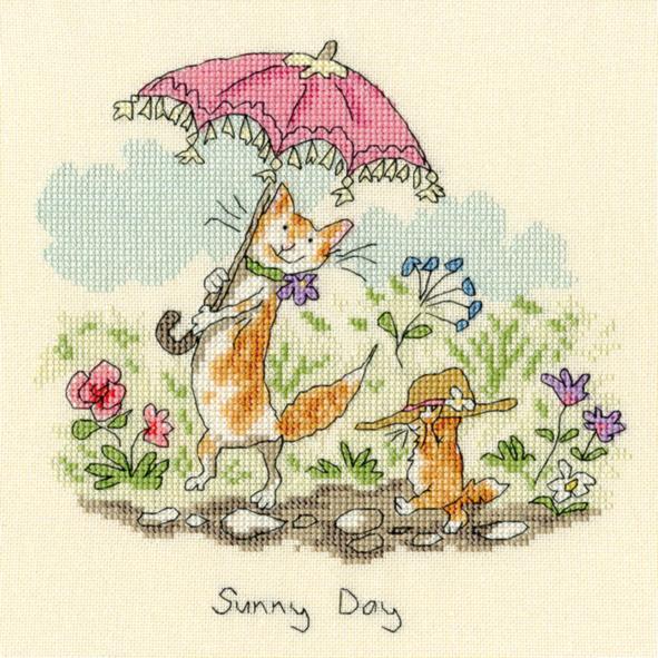 

Набор для вышивания крестом Sunny day Солнечный день Bothy Threads XAJ7