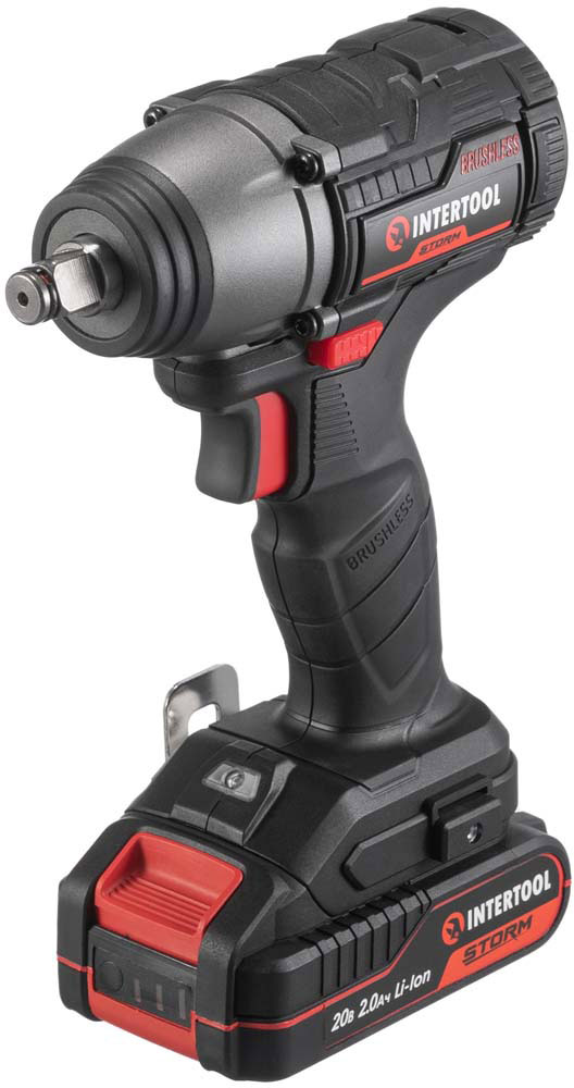 

Гайковерт ударний акумуляторний Intertool 20 В WT-0364