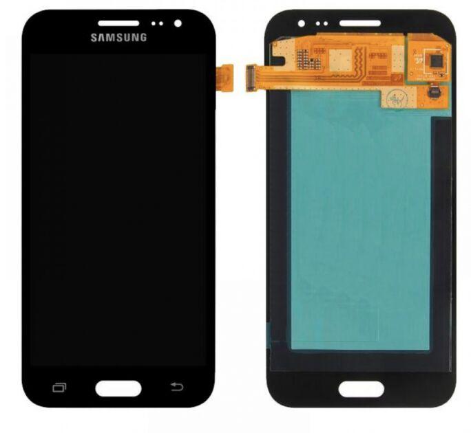 

Дисплей для мобильного телефона Samsung J2/J200, черный, с тачскрином, OLED