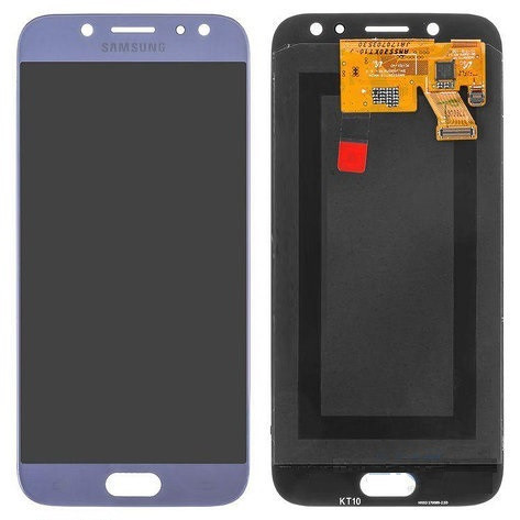 

Дисплей для мобильного телефона Samsung J5 2017/J530, голубой, с тачскрином, TFT, AAA (яркость регулируется)