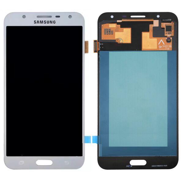 

Дисплей для мобильного телефона Samsung J7 Neo/J701, серебристый, с тачскрином, OLED