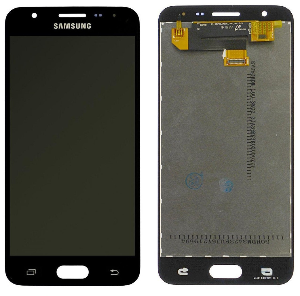 

Дисплей для мобильного телефона Samsung J5 Prime/G570, черный, с тачскрином, TFT, ORIG