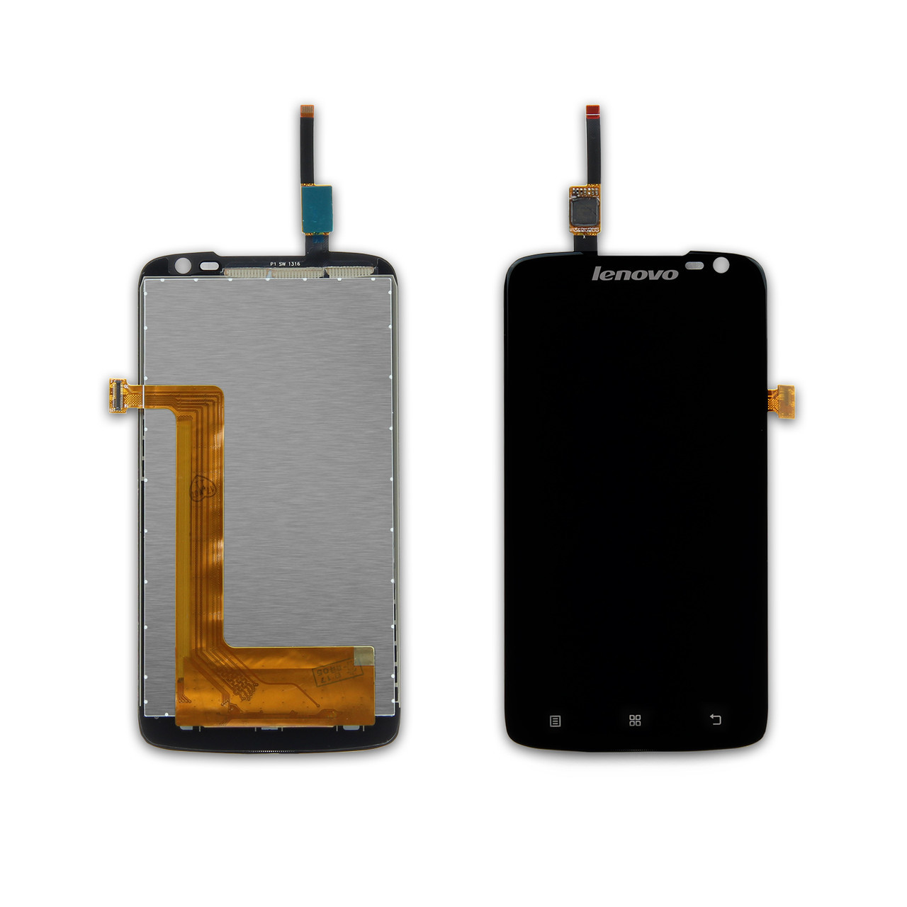 

Дисплей для мобильного телефона Lenovo S820, черный, с тачскрином