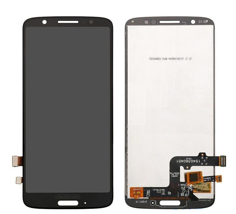 

Дисплей для мобильного телефона Moto G6/XT1925, черный, с тачскрином, ORIG