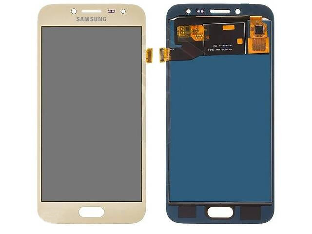

Дисплей для мобильного телефона Samsung J2 2018/J250, золотой, с тачскрином, OLED