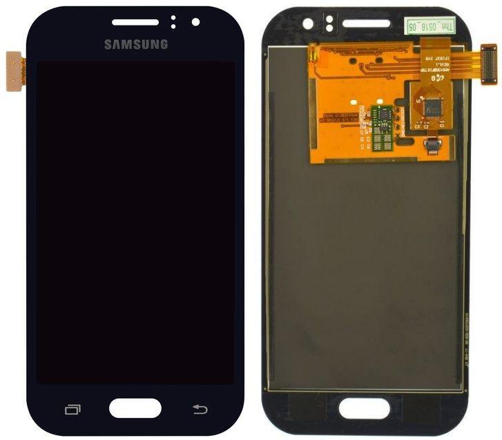 

Дисплей для мобильного телефона Samsung J1 Ace/J110, черный, с тачскрином, OLED [High Copy]
