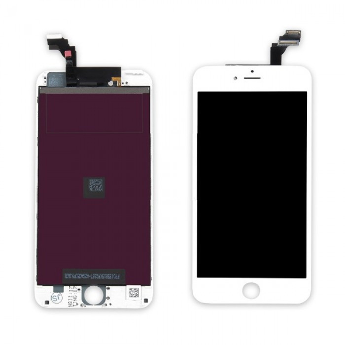 

Дисплей для мобильного телефона iPhone 6+, белый, с тачскрином, ORIG