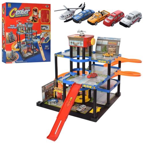 

Гараж Парковка Limo Toy Center 4 этажн, транспорт 5шт 5513-103