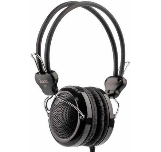 

Наушники проводные Hoco W5 Manno с микрофоном Black