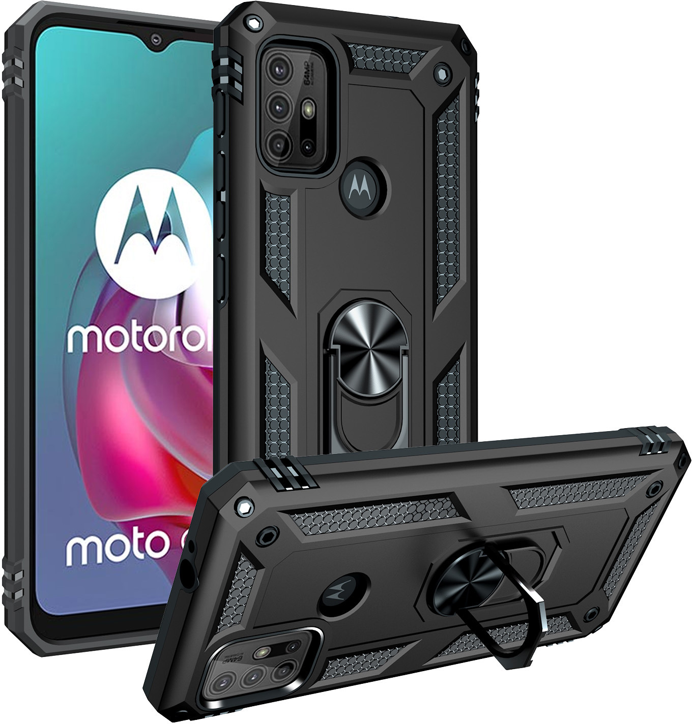 

Панель BeCover Military для Motorola Moto G10 / G10 Power / G20 / G30 Black