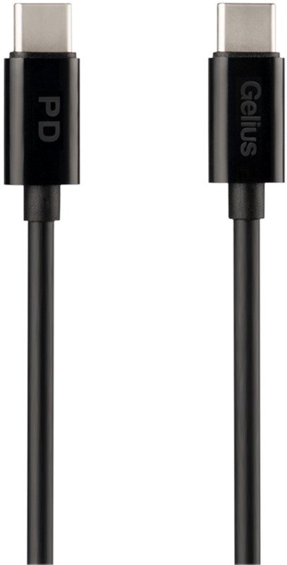 

Кабель USB Cable Gelius Contact GP-UC112 60W Type-C/Type-C Black 2 м