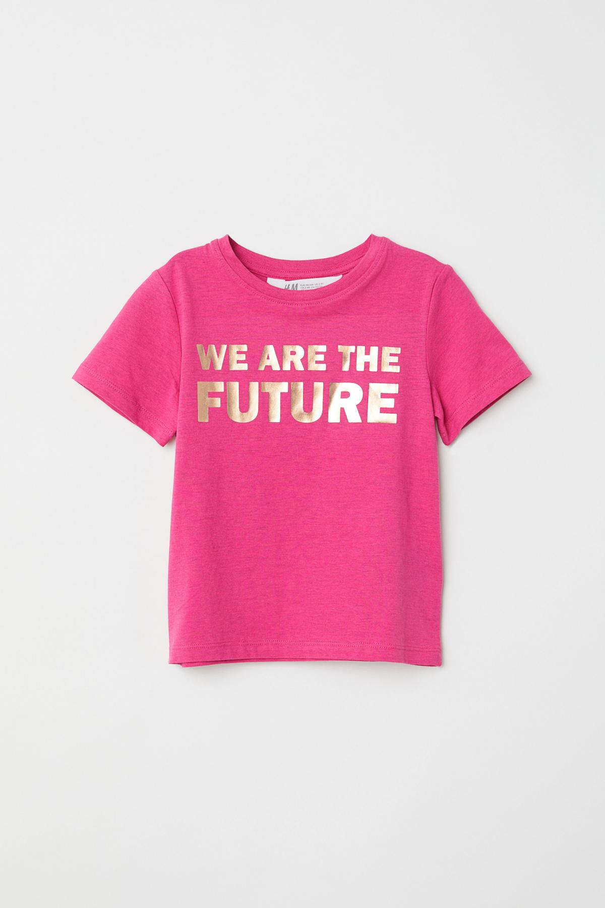 

Футболка H&M eur 122-128 (6-8y) Розовая (3307-0621767006)