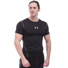 

Футболка компрессионная мужская UAR CO-705 2XL-3XL, рост 180-185 Черный