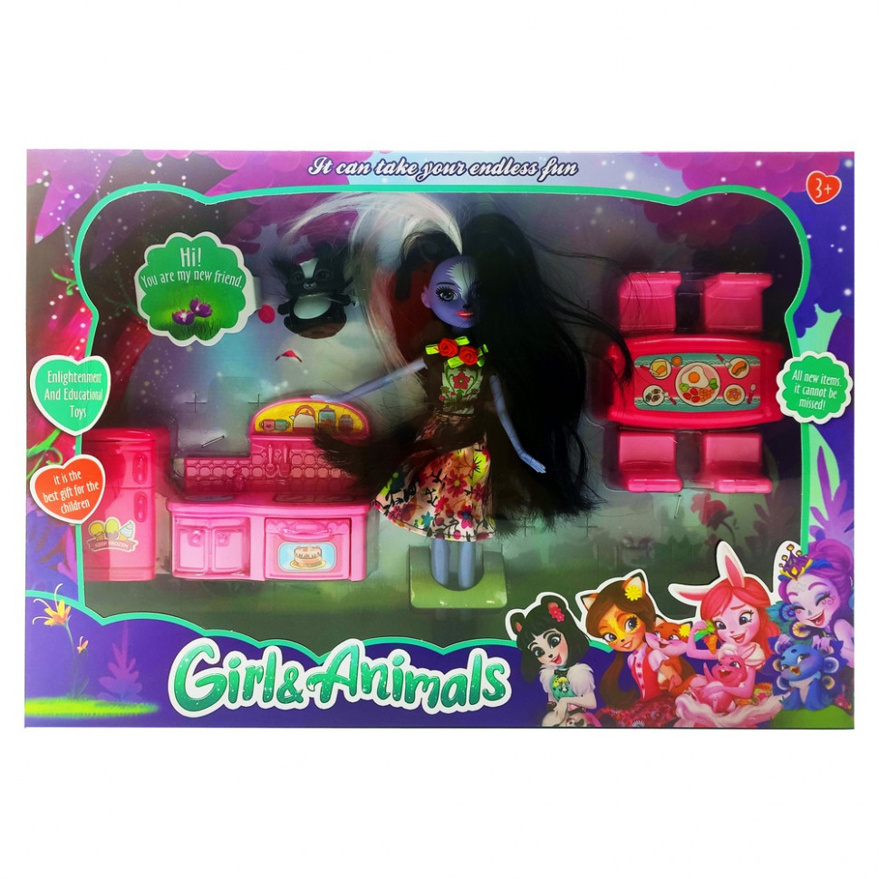 

Кукла с аксессуарами "Enchantimals" TM331-3D
