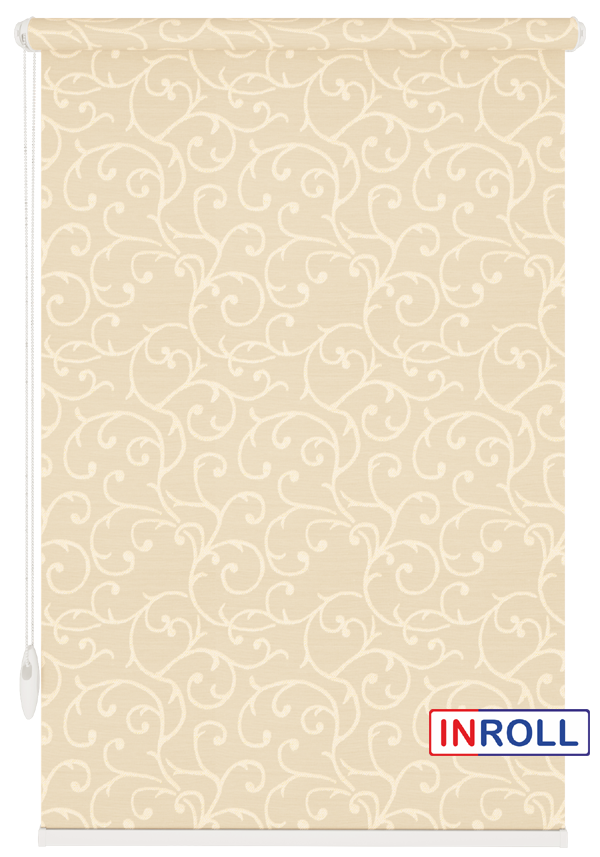 

Ролета тканевая INROLL Есо-Mini 122,5х165 см Akant Светло-бежевый (абрикос) 2170