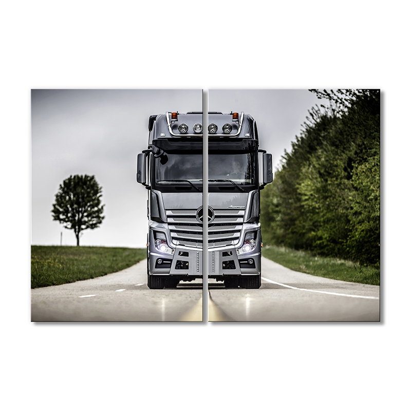 

Модульная картина Artel «Грузовик мерседес Бенц mp4» 2 модуля 80x120 см
